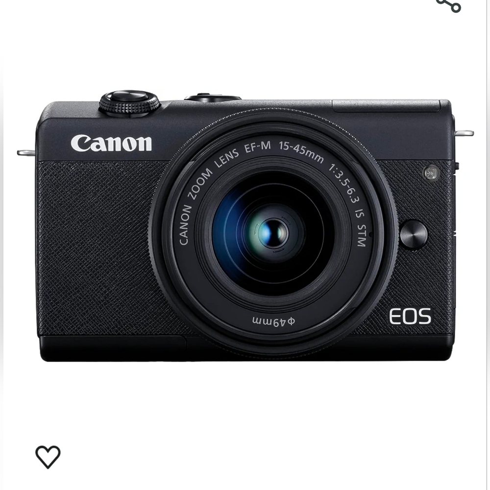 Canon EOS M200 Camera w Dual Charger and extra 2 batteries - Picture 3 of 14